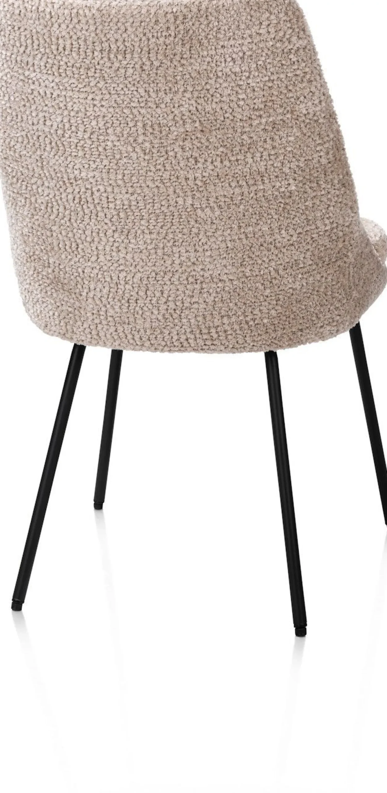 Eetkamerstoelen Zonder Armleuning-Henders en Hazel Isaac Derby Eetkamerstoel Beige
