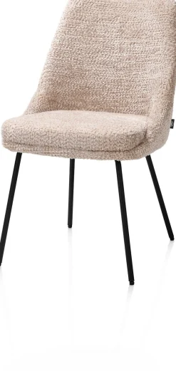 Eetkamerstoelen Zonder Armleuning-Henders en Hazel Isaac Derby Eetkamerstoel Beige