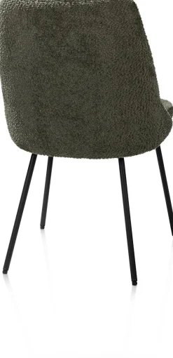 Eetkamerstoelen Zonder Armleuning-Henders en Hazel Isaac Derby Eetkamerstoel Donkergroen
