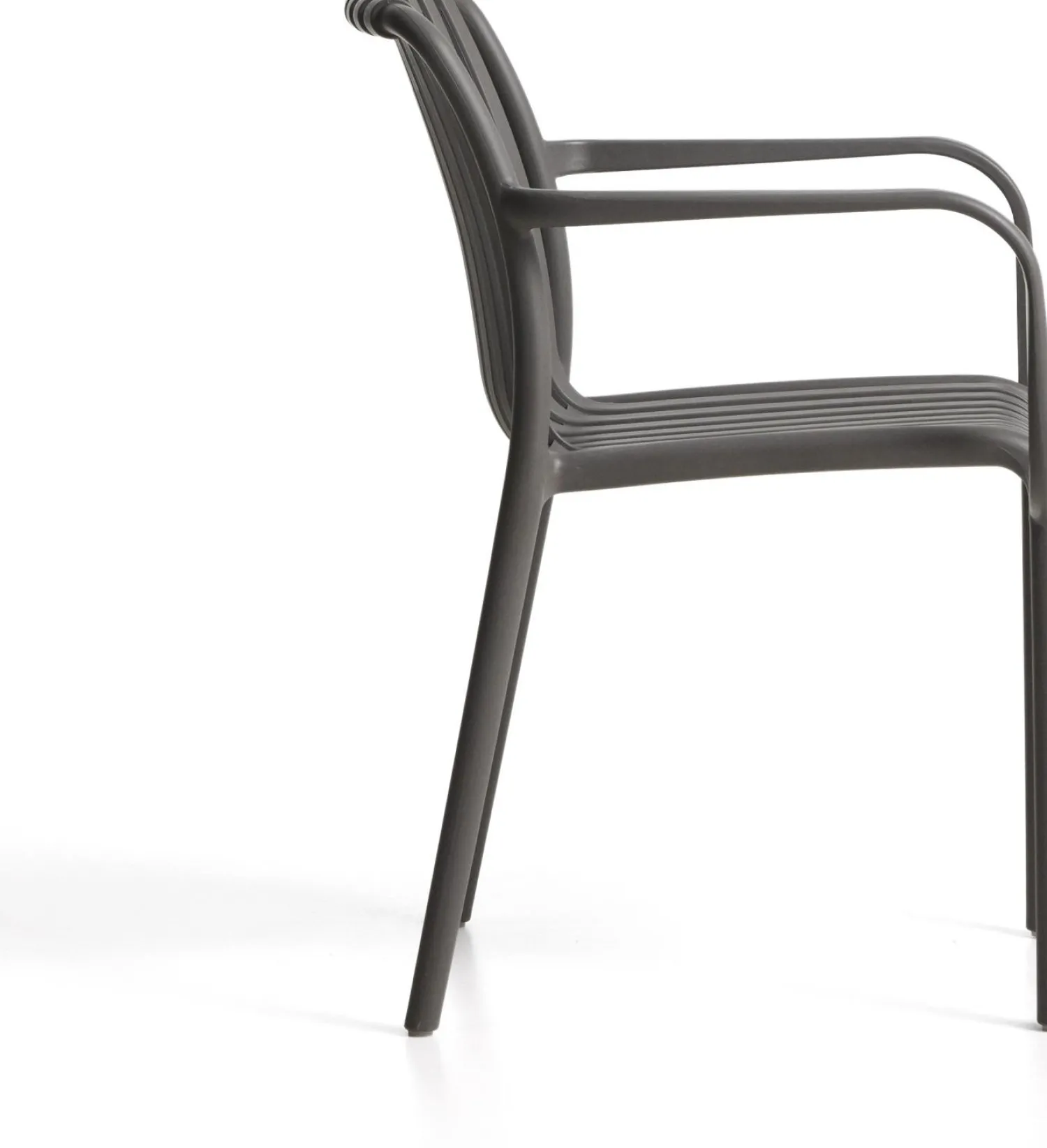 Tuinstoelen-Kave Home Isabellini Tuinstoel Antraciet