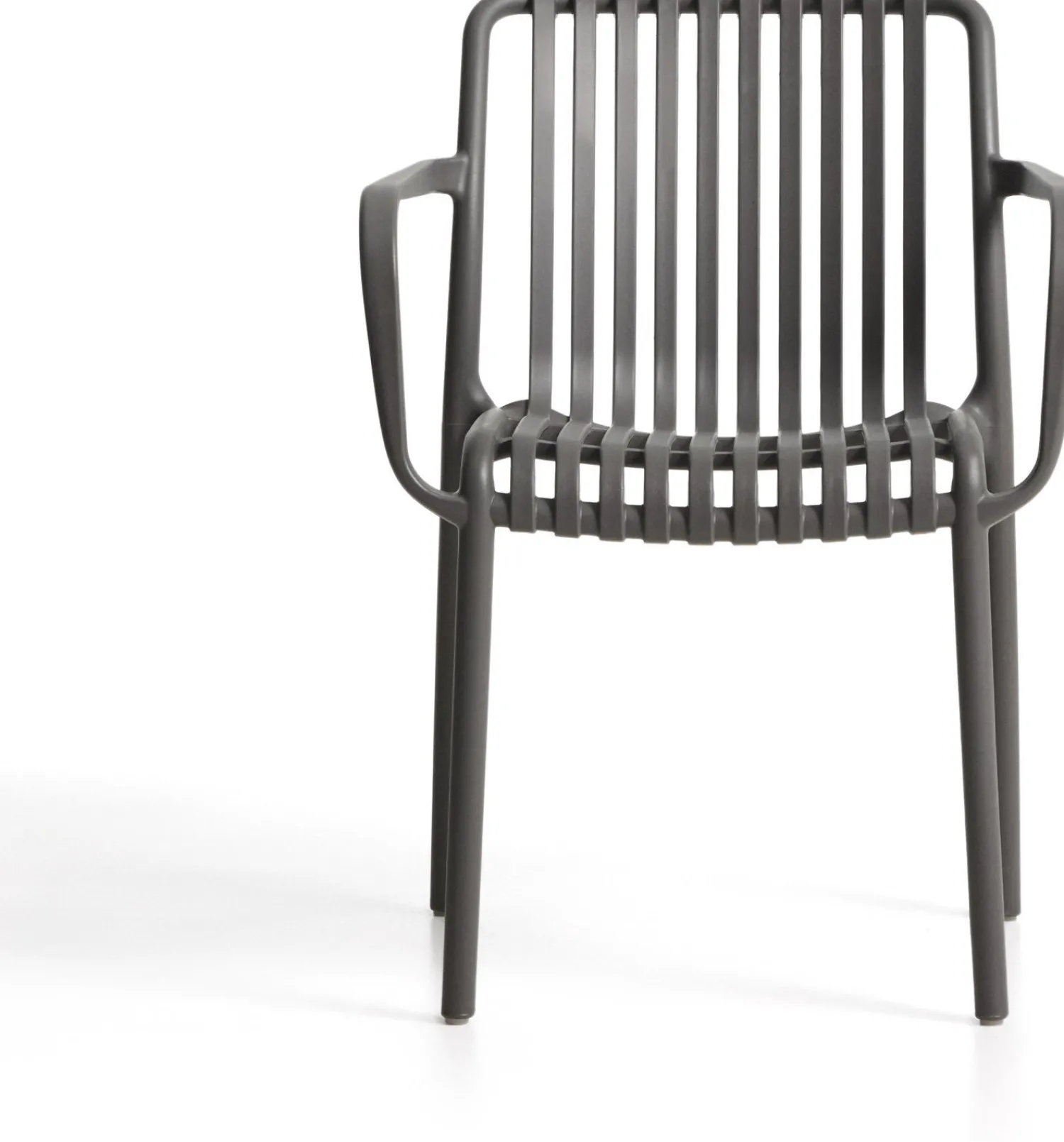 Tuinstoelen-Kave Home Isabellini Tuinstoel Antraciet