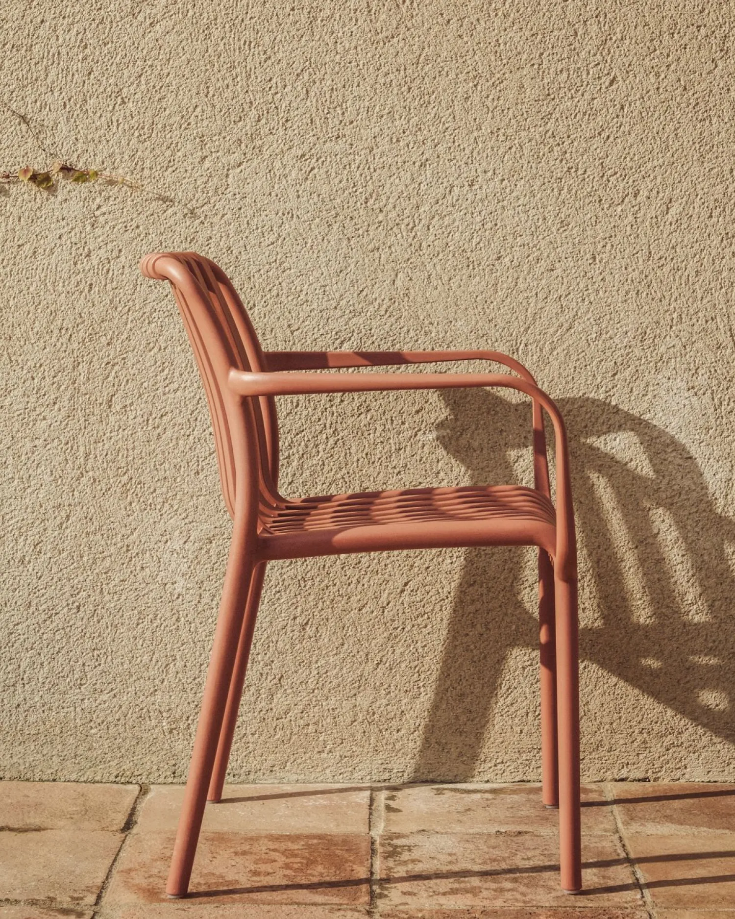 Tuinstoelen-Kave Home Isabellini Tuinstoel Terracotta
