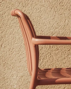 Tuinstoelen-Kave Home Isabellini Tuinstoel Terracotta