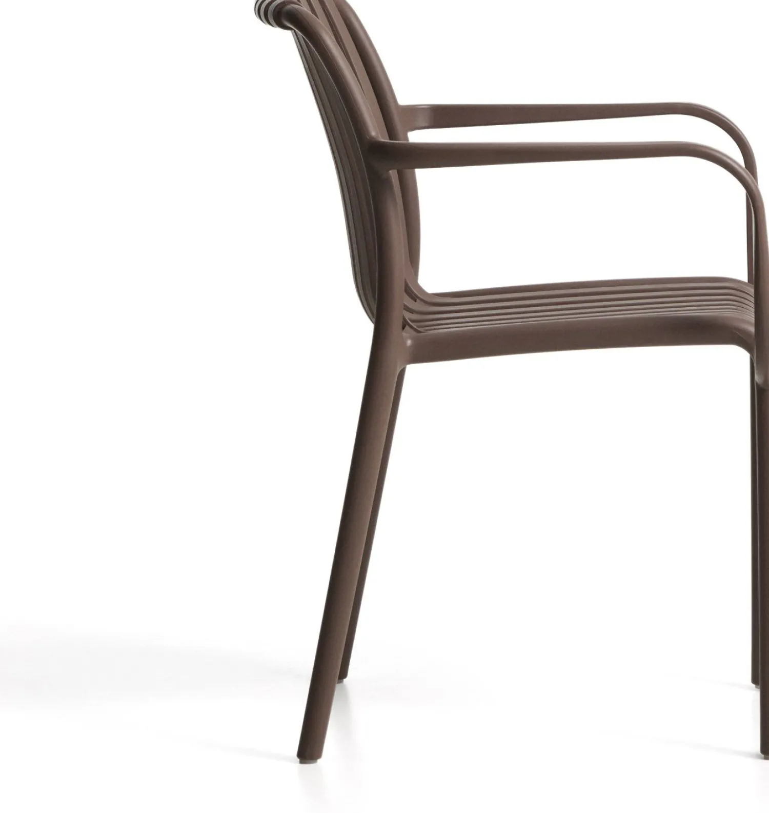 Tuinstoelen-Kave Home Isabellini Tuinstoel Bruin