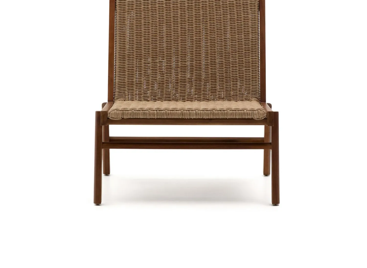 Tuinstoelen-Kave Home Itani Outdoor Fauteuil Naturel