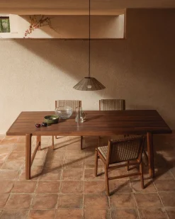 Tuintafels-Kave Home Itani Tuintafel Bruin