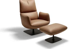 Leren Fauteuils|Design Fauteuils-COR Jalis Lounge Fauteuil Beige