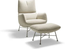 Leren Fauteuils|Design Fauteuils-COR Jalis Lounge Fauteuil Beige