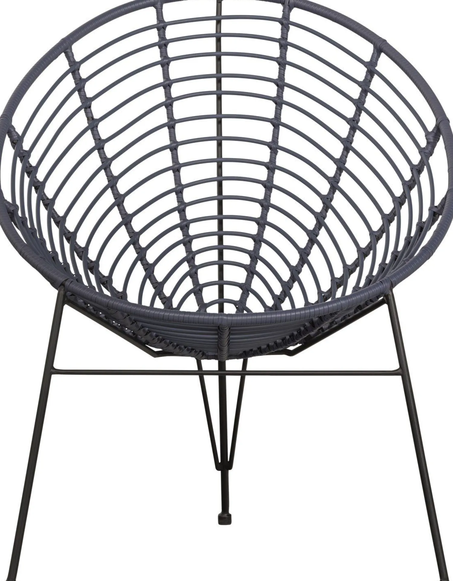 Tuinstoelen-WOOOD Jane Loungestoel Ink