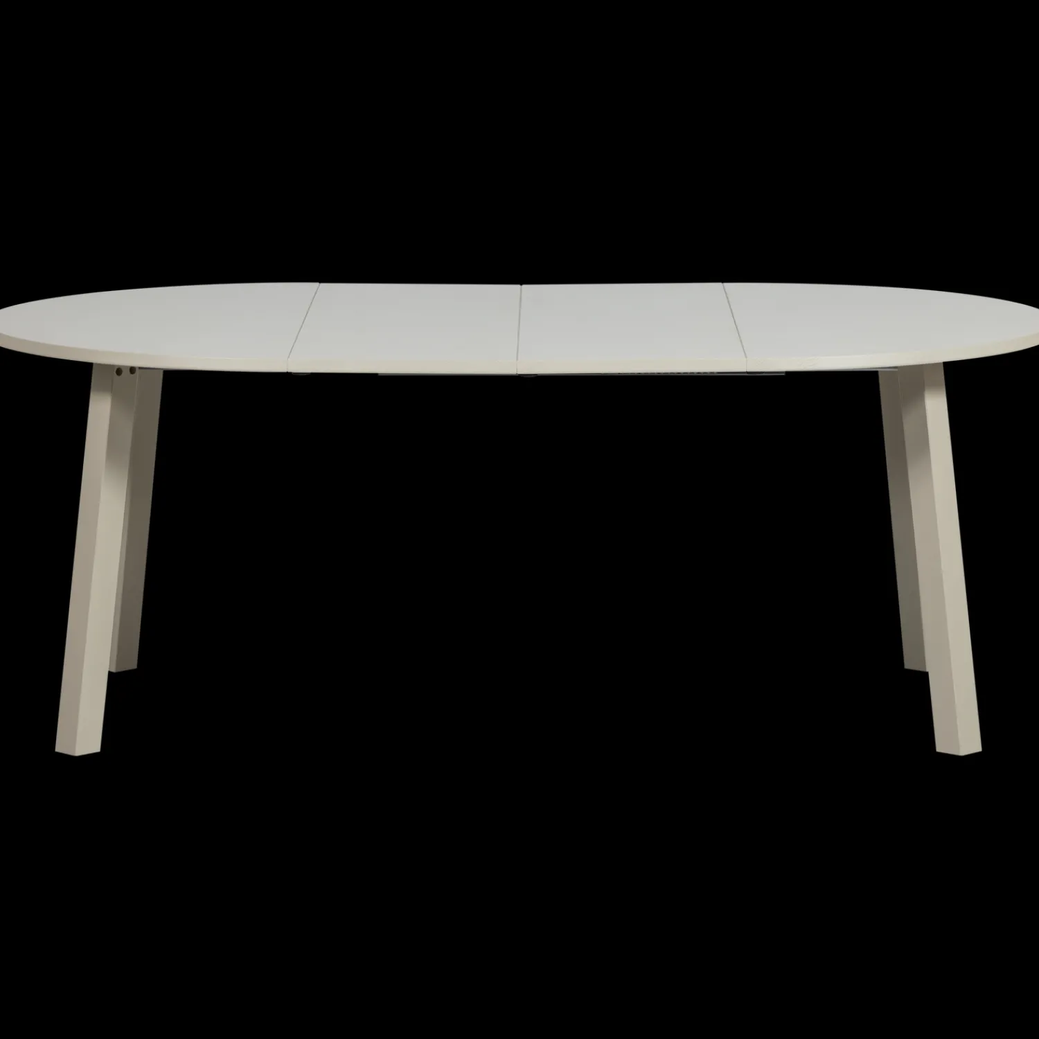 Houten Eettafels|Ronde Eettafels-WOOOD Janne Eettafel Dakargrau