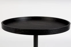 Ronde Bijzettafels-Zuiver Jason Bijzettafel Zwart