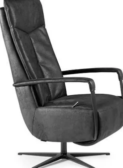 Relaxfauteuils-Feelings Wonen Jasper Large Relaxfauteuil Onyx