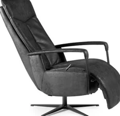 Relaxfauteuils-Feelings Wonen Jasper Large Relaxfauteuil Onyx