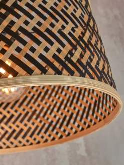 Vloerlampen|Vloerlampen-Good&Mojo Java 1 Arm S Vloerlamp Natural, Black