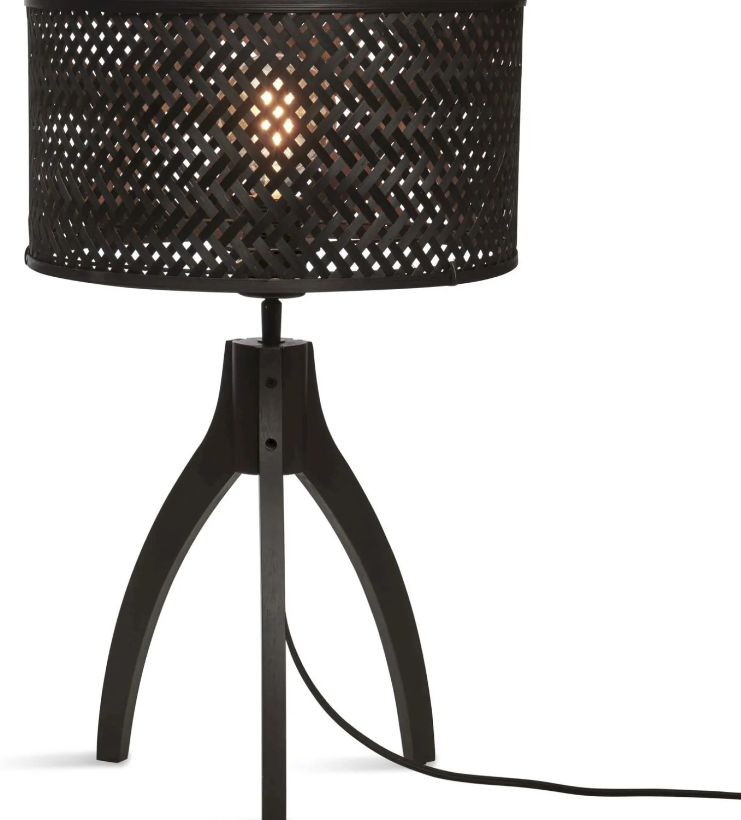 Tafellampen|Tafellampen-Good&Mojo Java 3 Legs Tafellamp Black