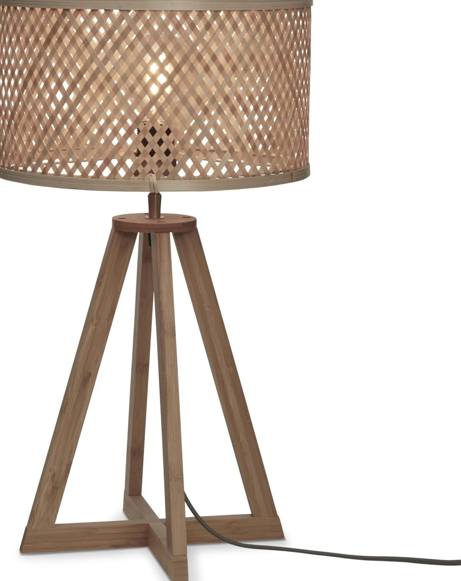 Tafellampen|Tafellampen-Good&Mojo Java 4 Legs Tafellamp Natural
