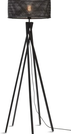 Vloerlampen|Vloerlampen-Good&Mojo Java 5 Legs Vloerlamp Black