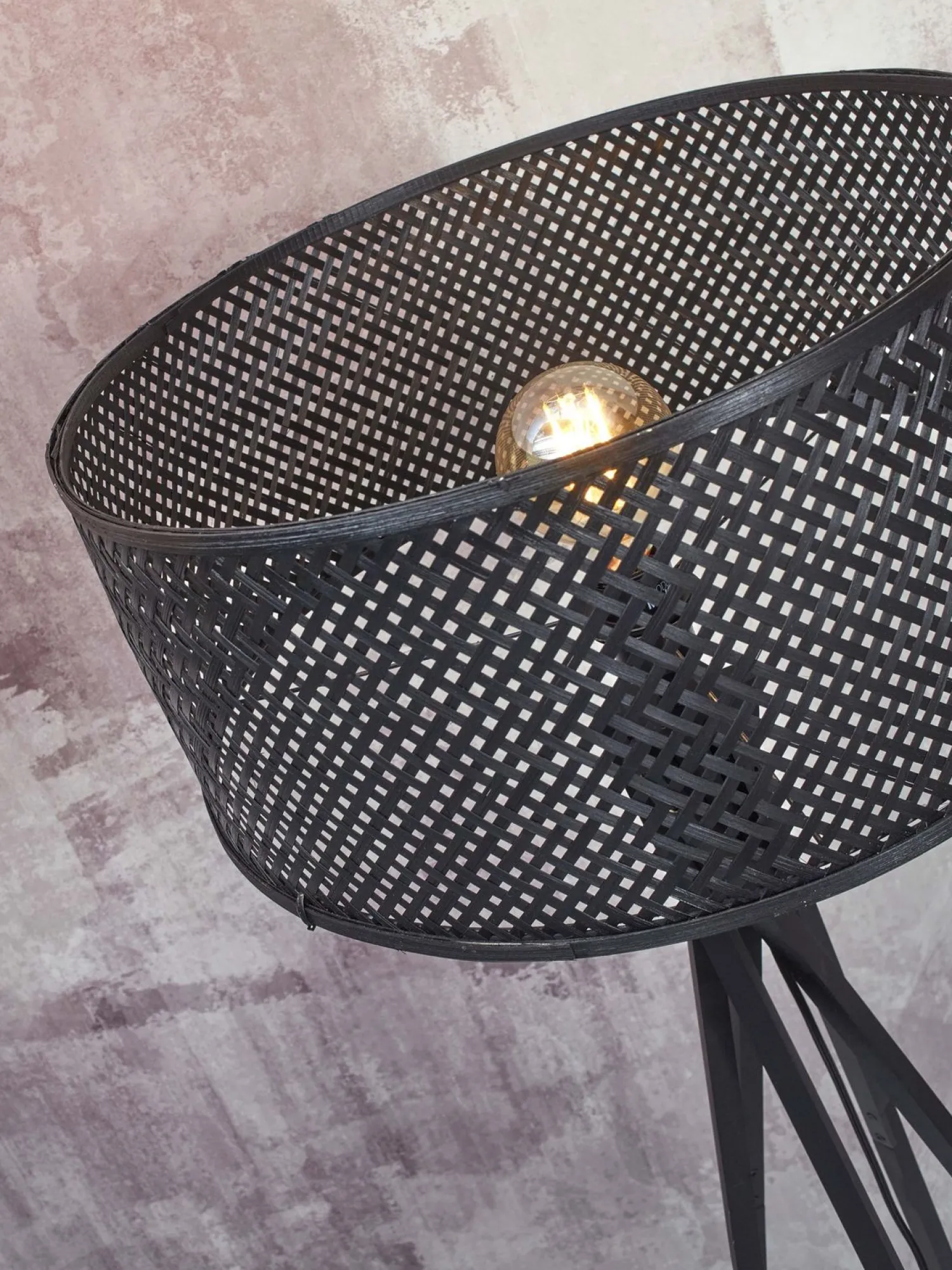Vloerlampen|Vloerlampen-Good&Mojo Java 5 Legs Vloerlamp Black