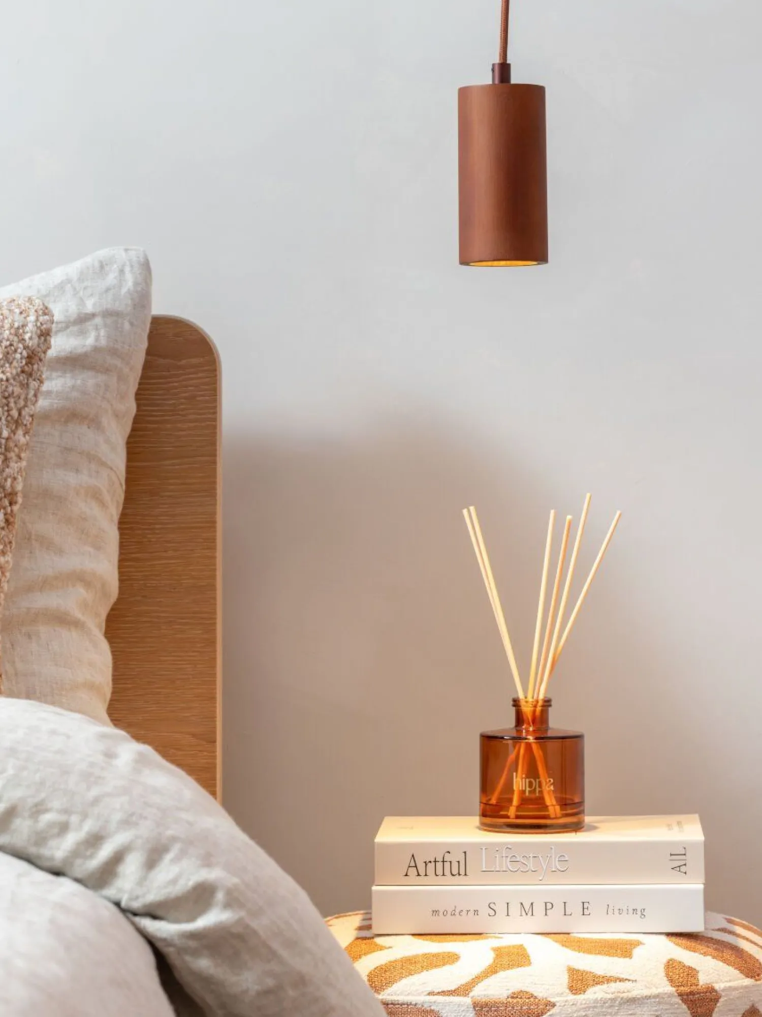 Hanglampen|Hanglampen-Good&Mojo Java Hanglamp Brown