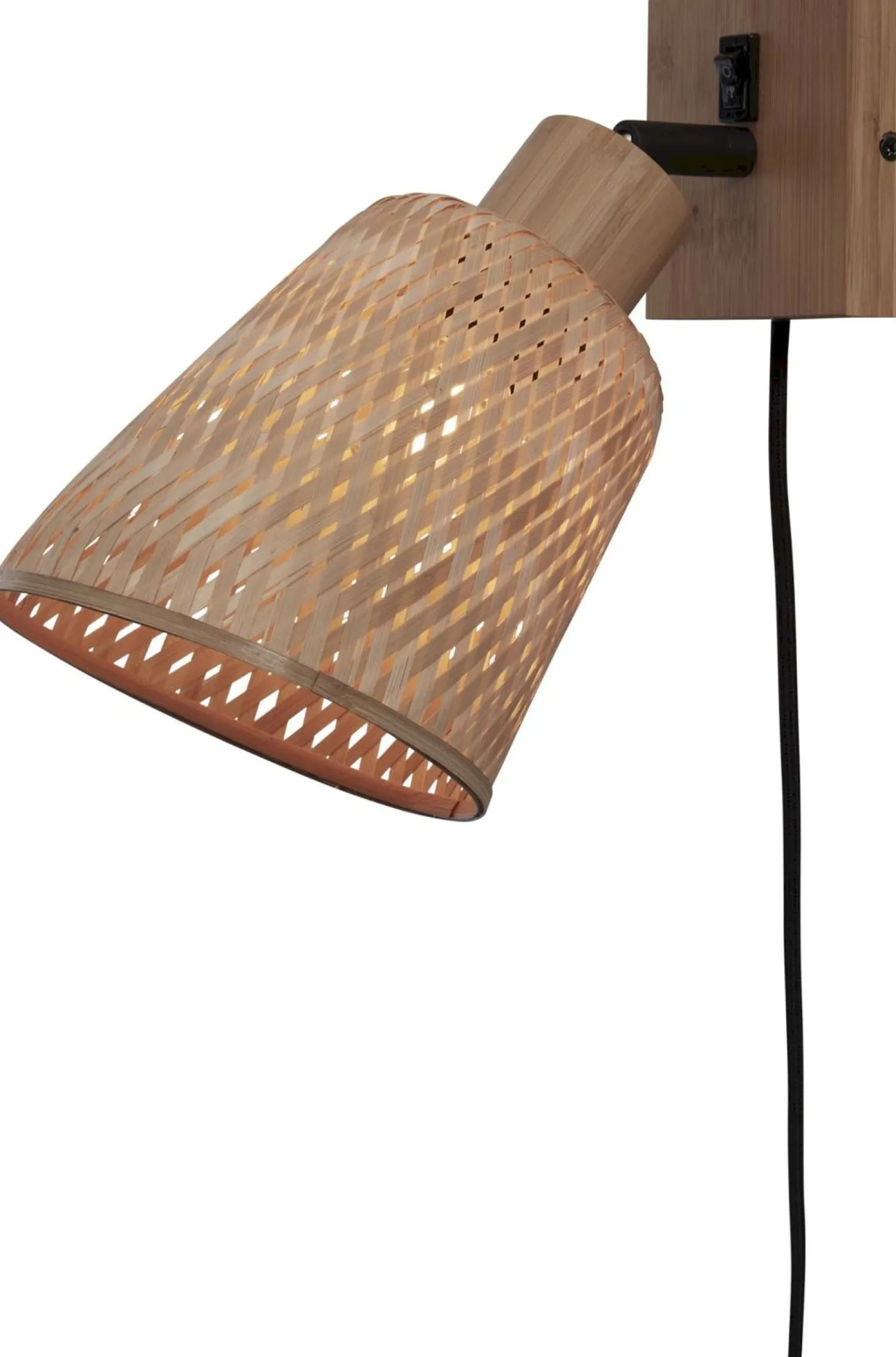 Wandlampen|Wandlampen-Good&Mojo Java L Wandlamp Natural
