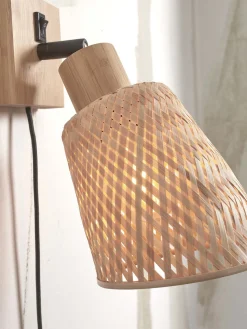 Wandlampen|Wandlampen-Good&Mojo Java L Wandlamp Natural
