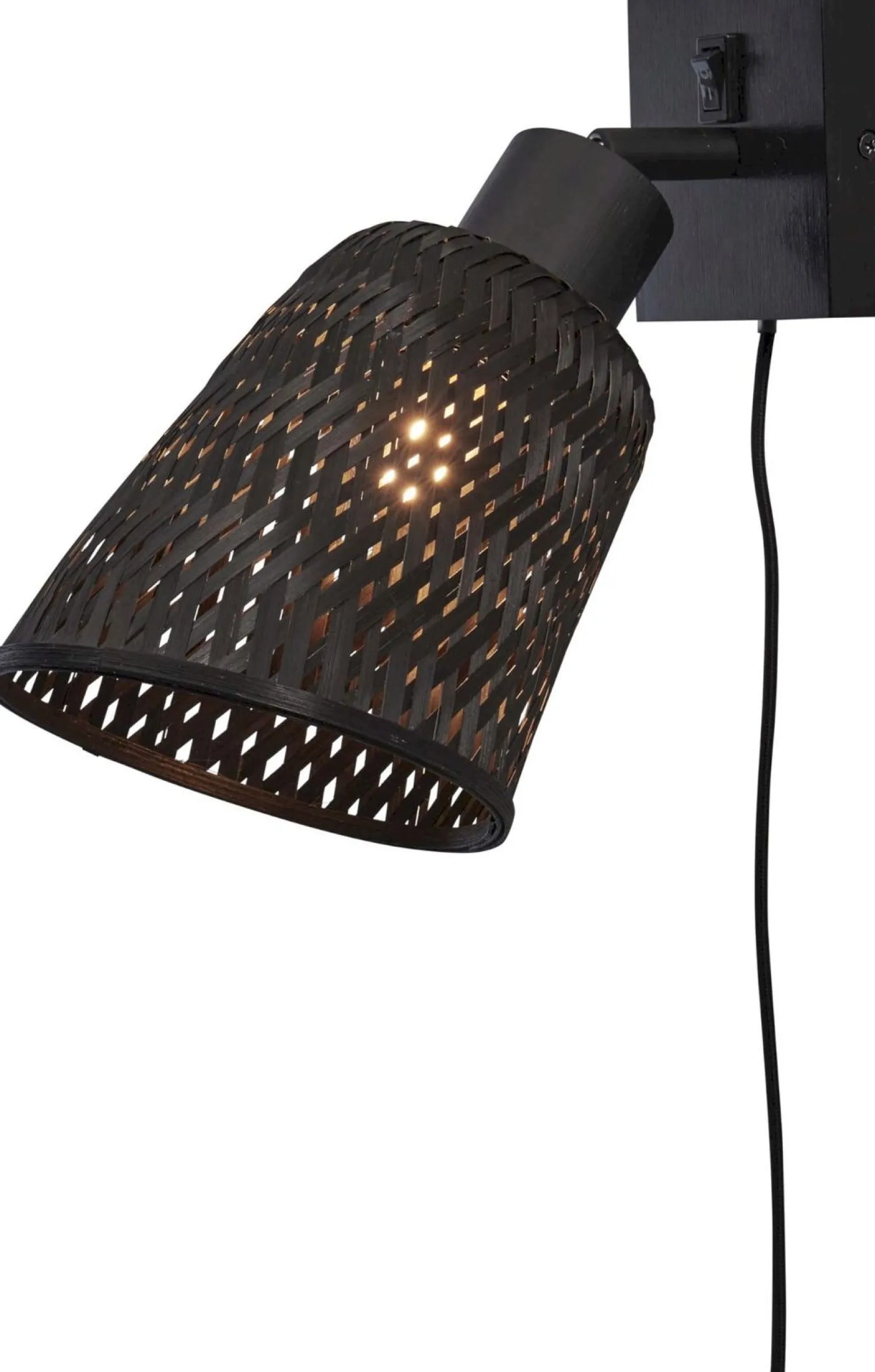 Wandlampen|Wandlampen-Good&Mojo Java L Wandlamp Black