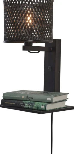 Wandlampen|Wandlampen-Good&Mojo Java Wandlamp Black