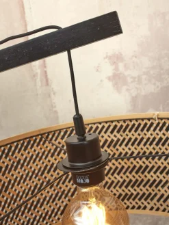 Vloerlampen|Vloerlampen-Good&Mojo Java XL Vloerlamp Black, Natural
