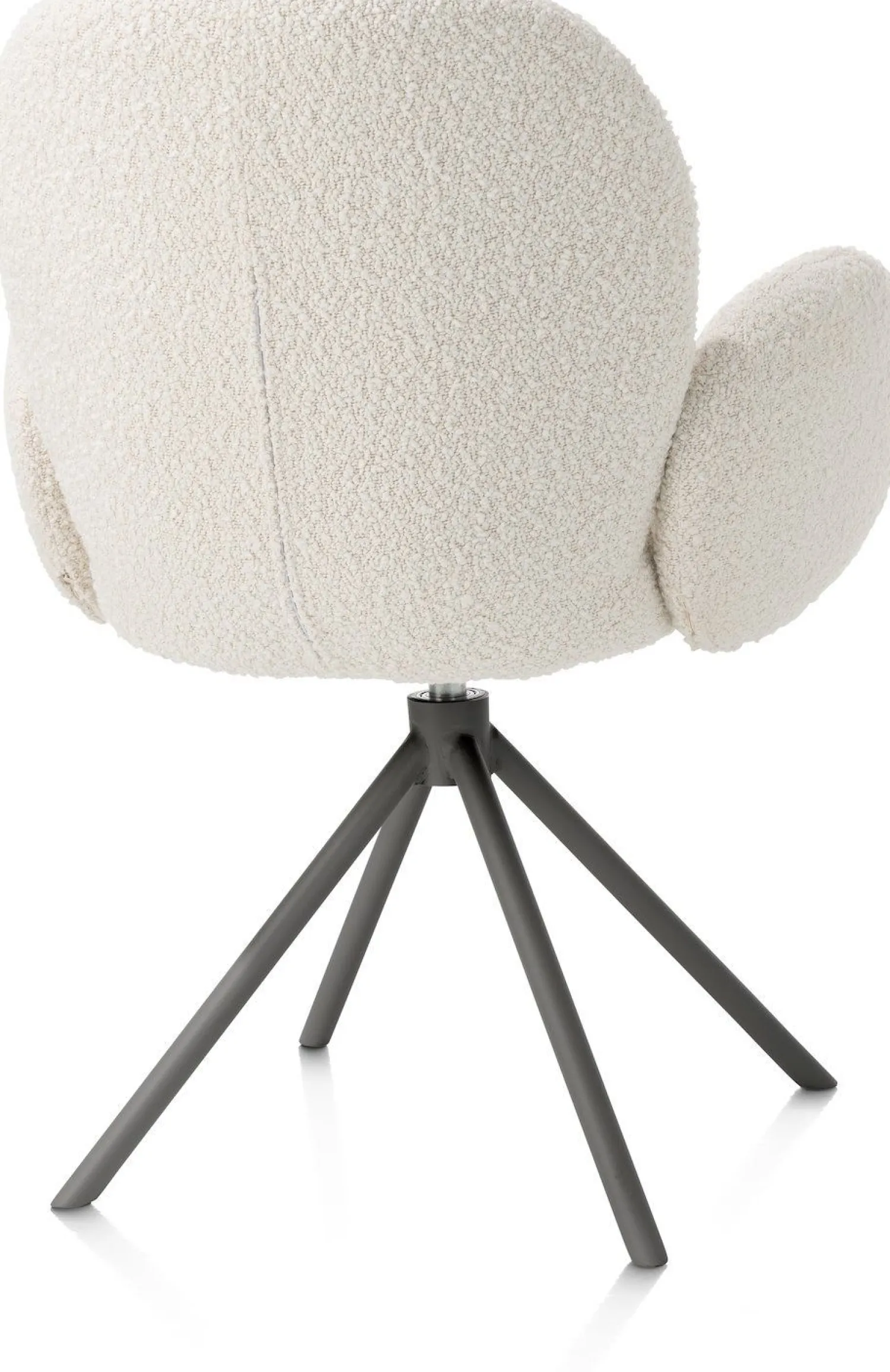 Eetkamerstoelen Met Armleuning-XOOON Jaxon Armstoel Ivoor, Grafiet