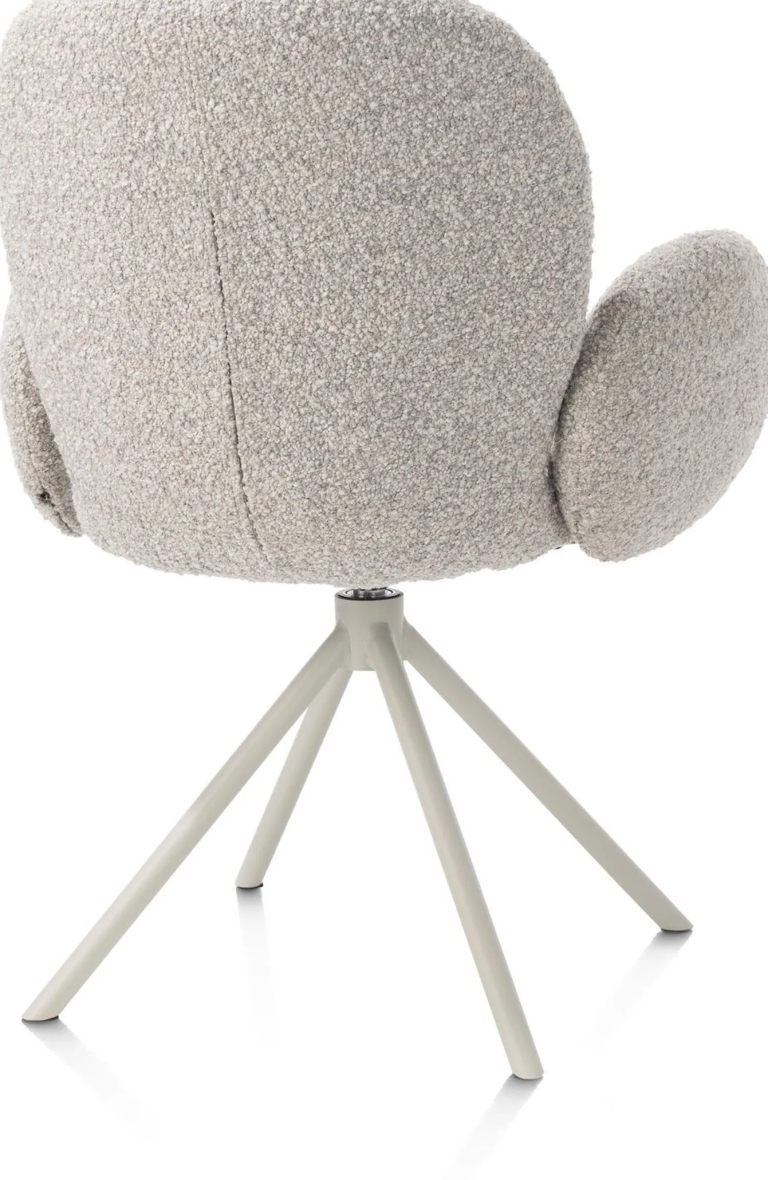 Eetkamerstoelen Met Armleuning-XOOON Jaxon Armstoel Kiezel, Silk Grey