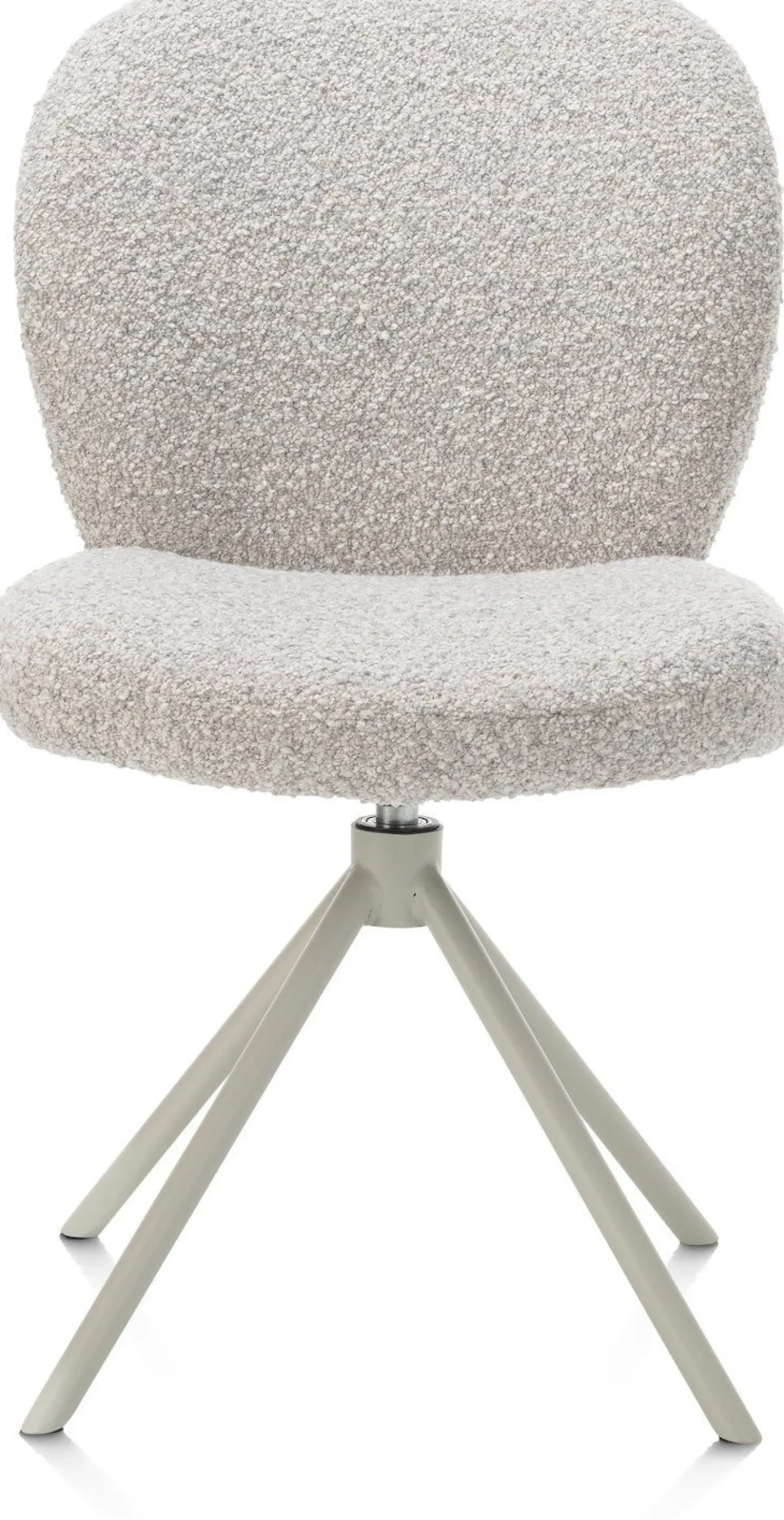 Eetkamerstoelen Zonder Armleuning-XOOON Jaxon Eetkamerstoel Kiezel, Silk Grey