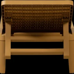 Tuinstoelen-WOOOD Jinte Ligbed Geel