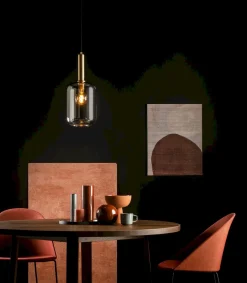 Moderne Hanglampen|Moderne Hanglampen-Lucide Joanet Hanglamp Goud