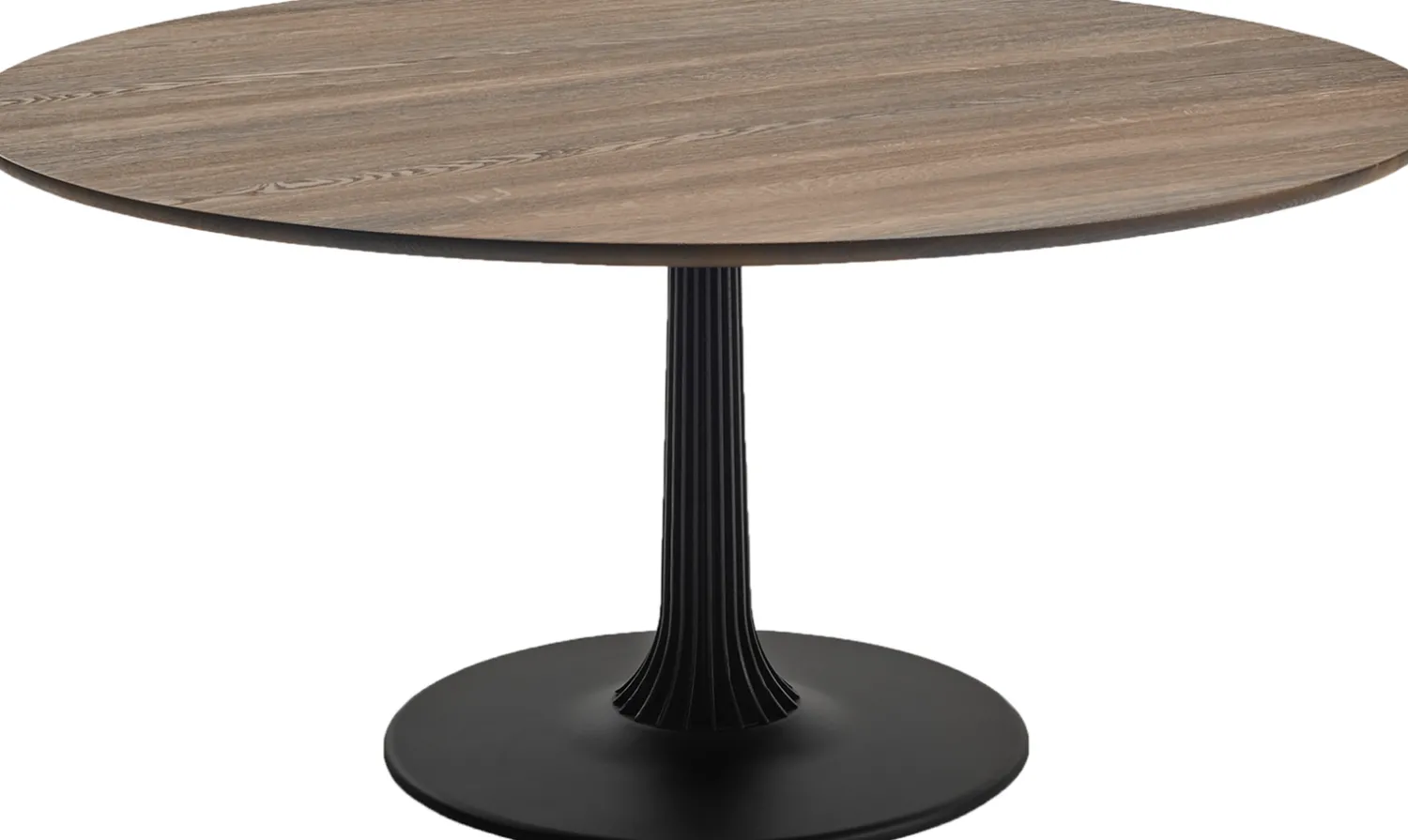 Ronde Eettafels-Arco Joist Eettafel Oak Smoke