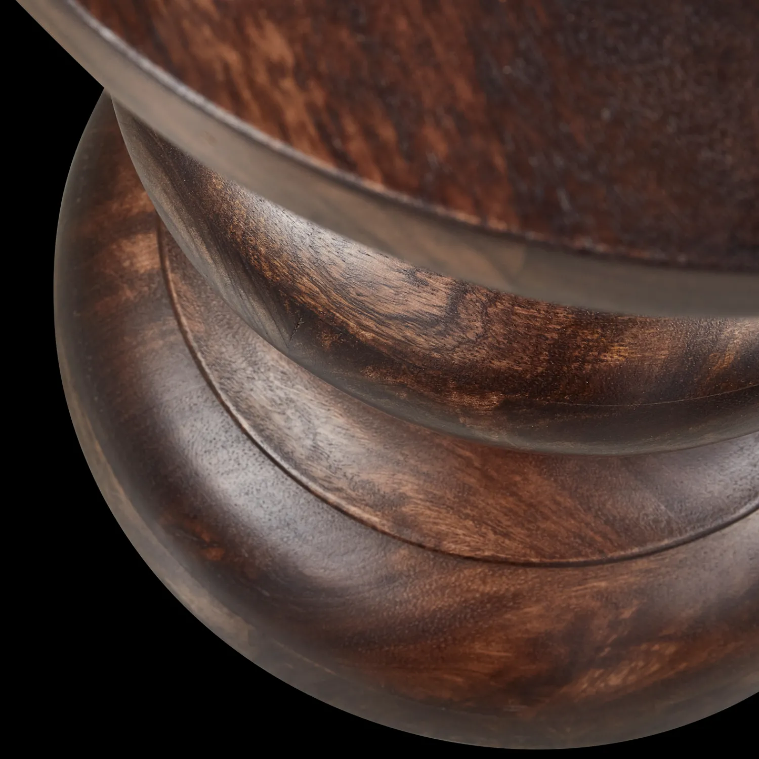 Houten Bijzettafels-WOOOD Jonah Bijzettafel Dark Brown