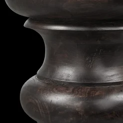 Houten Bijzettafels-WOOOD Jonah Bijzettafel Dark Brown
