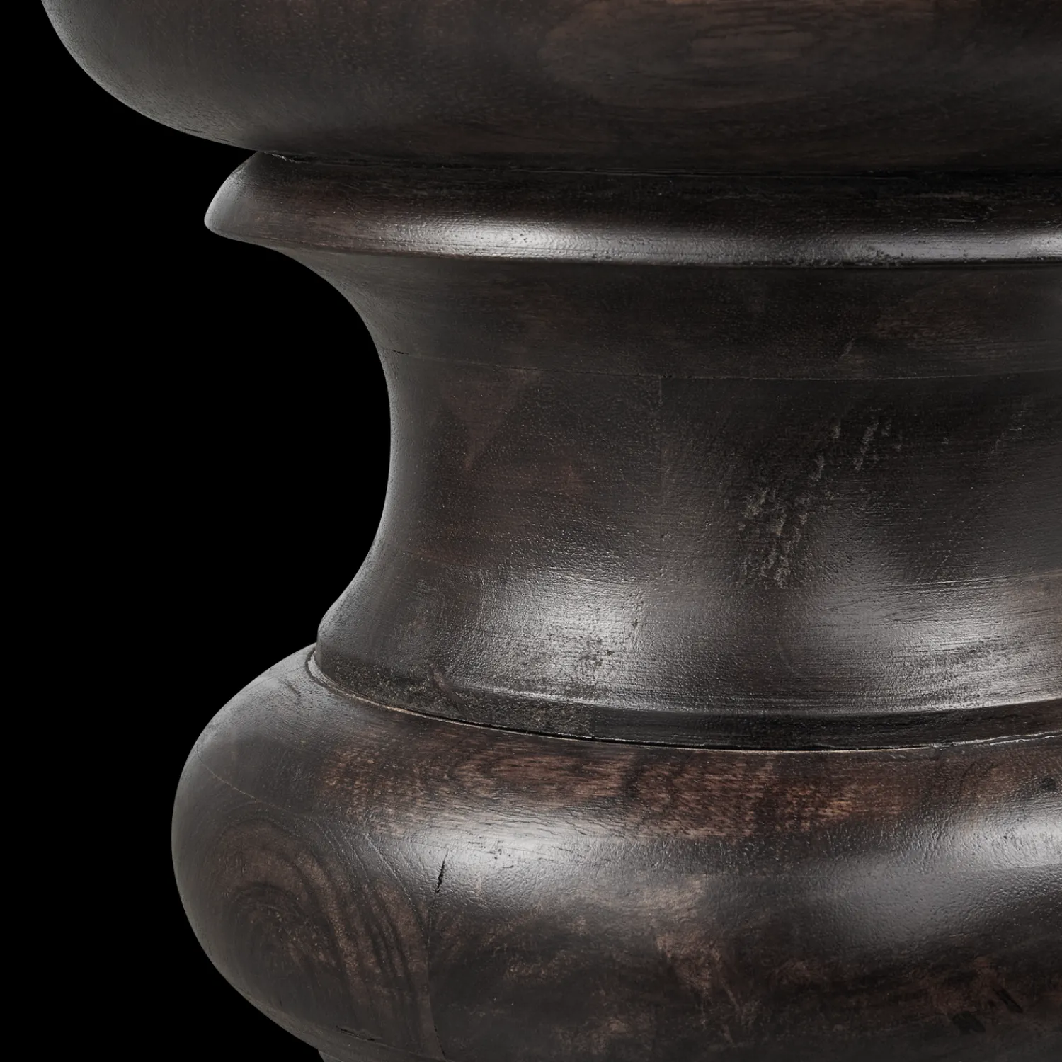 Houten Bijzettafels-WOOOD Jonah Bijzettafel Dark Brown