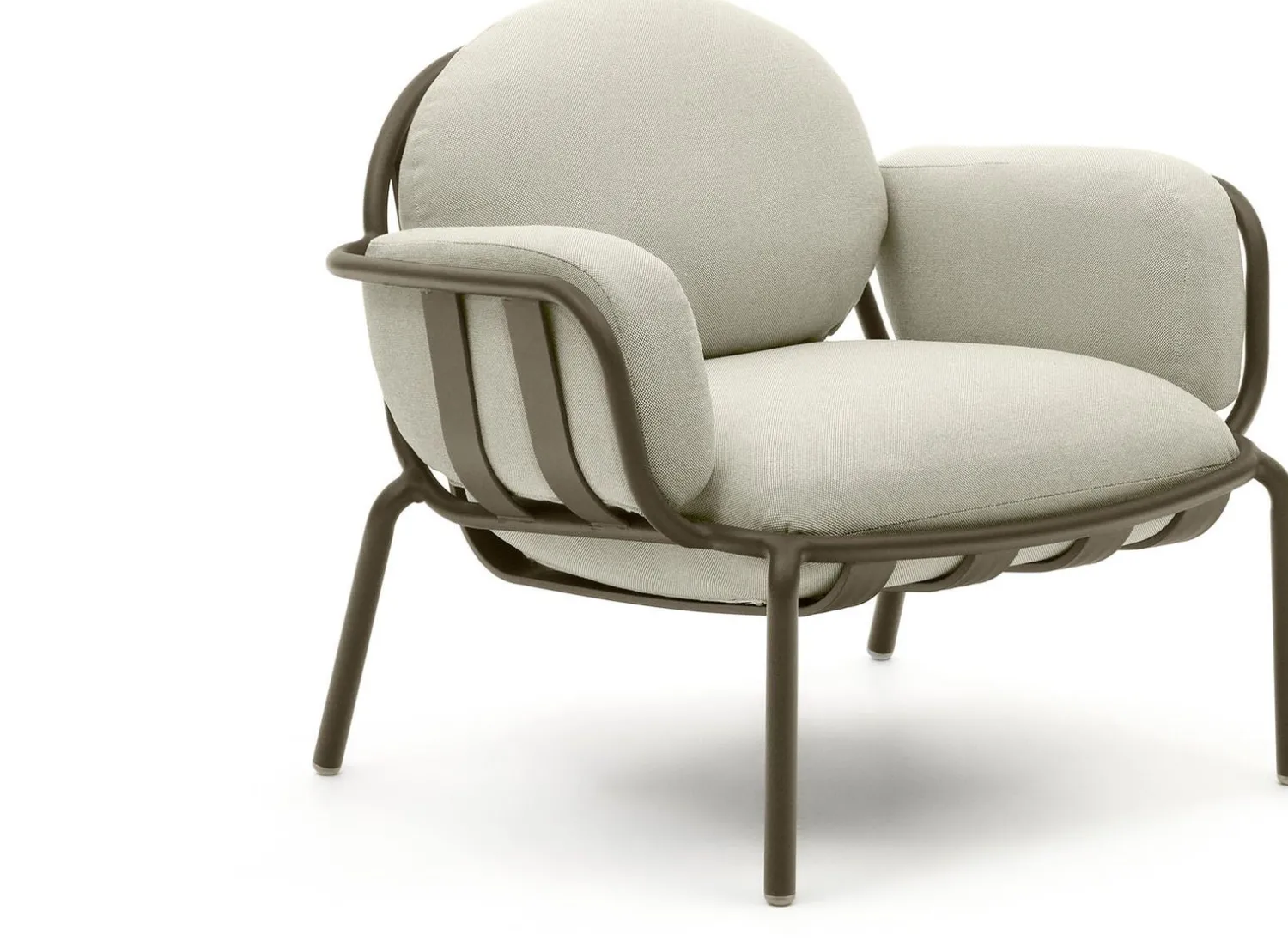 Tuinstoelen|Design Fauteuils-Kave Home Joncols Outdoor Fauteuil Groen