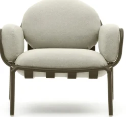 Tuinstoelen|Design Fauteuils-Kave Home Joncols Outdoor Fauteuil Groen