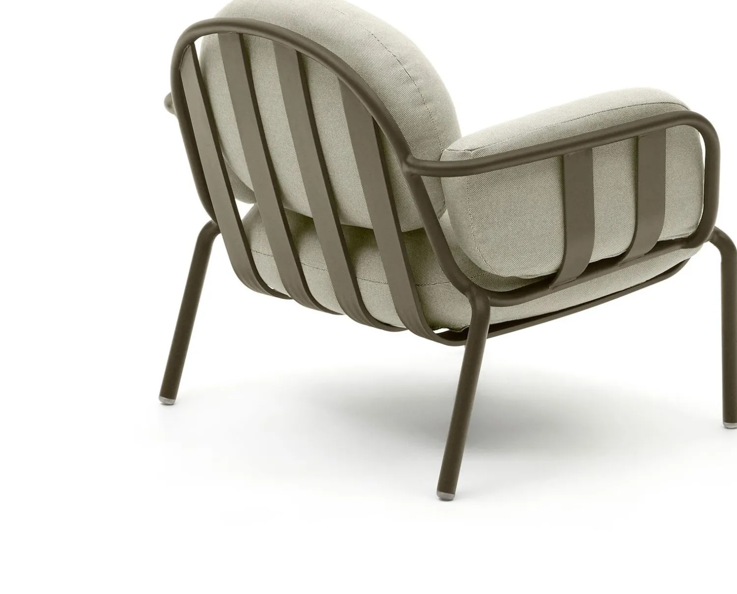 Tuinstoelen|Design Fauteuils-Kave Home Joncols Outdoor Fauteuil Groen