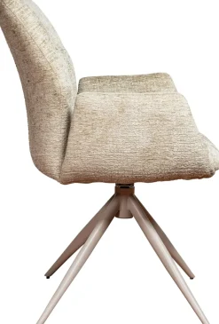 Eetkamerstoelen Met Armleuning-Eijerkamp Collectie Jordan Hardin Armstoel Desert