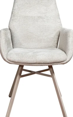 Eetkamerstoelen Met Armleuning-Eijerkamp Collectie Jordan Hardin Armstoel Natural