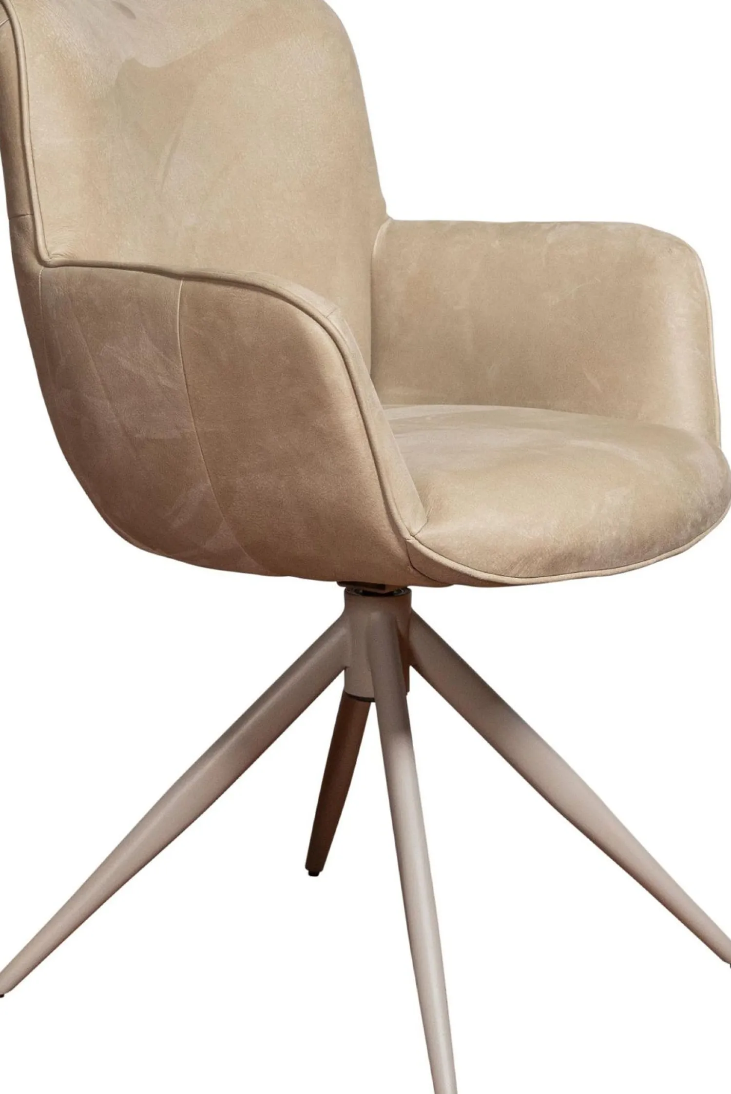 Eetkamerstoelen Met Armleuning-Eijerkamp Collectie Jordan Landon Armstoel Taupe