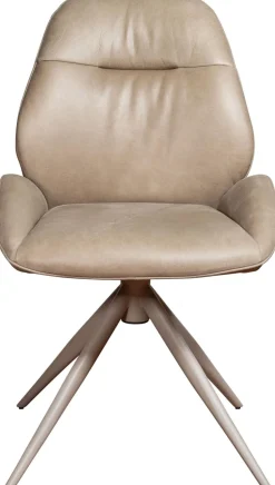 Eetkamerstoelen Zonder Armleuning-Eijerkamp Collectie Jordan Trevor Eetkamerstoel Taupe