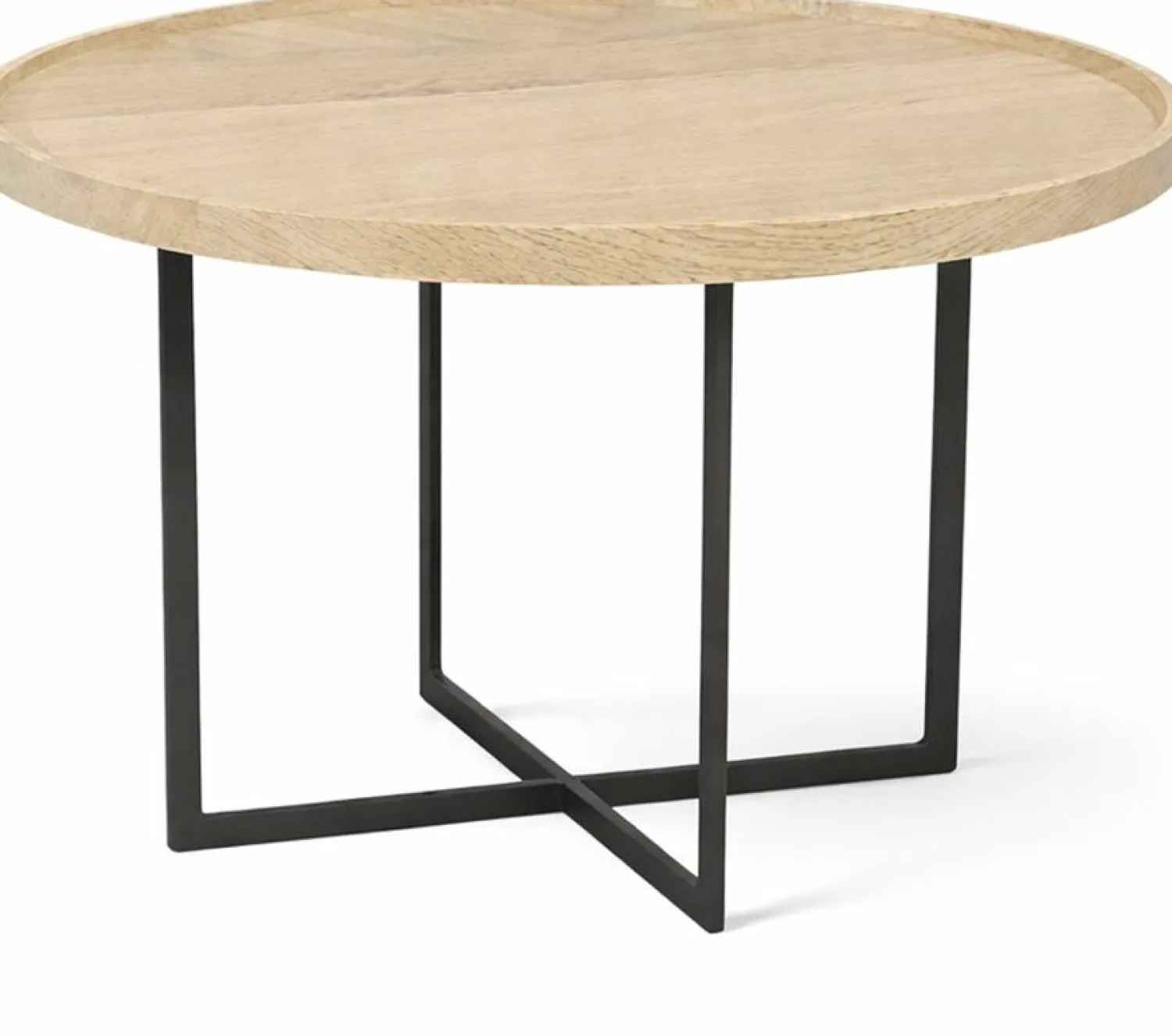 Houten Salontafels|Ronde Salontafels-Eijerkamp Collectie Joris Salontafel Naturel
