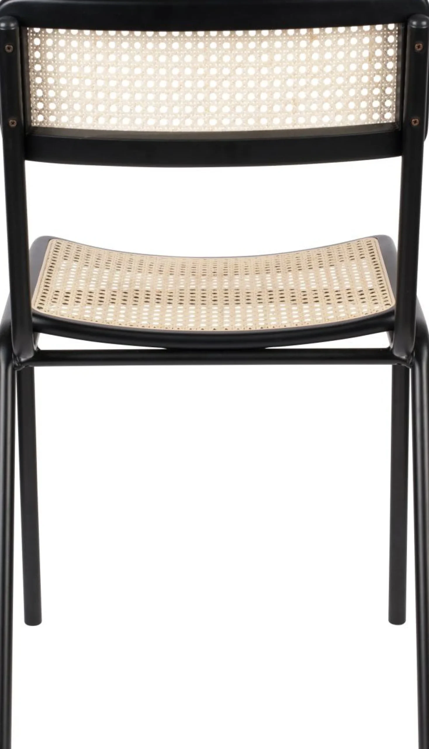 Eetkamerstoelen Zonder Armleuning-Zuiver Jort (set van 2) Eetkamerstoel Black, Natural
