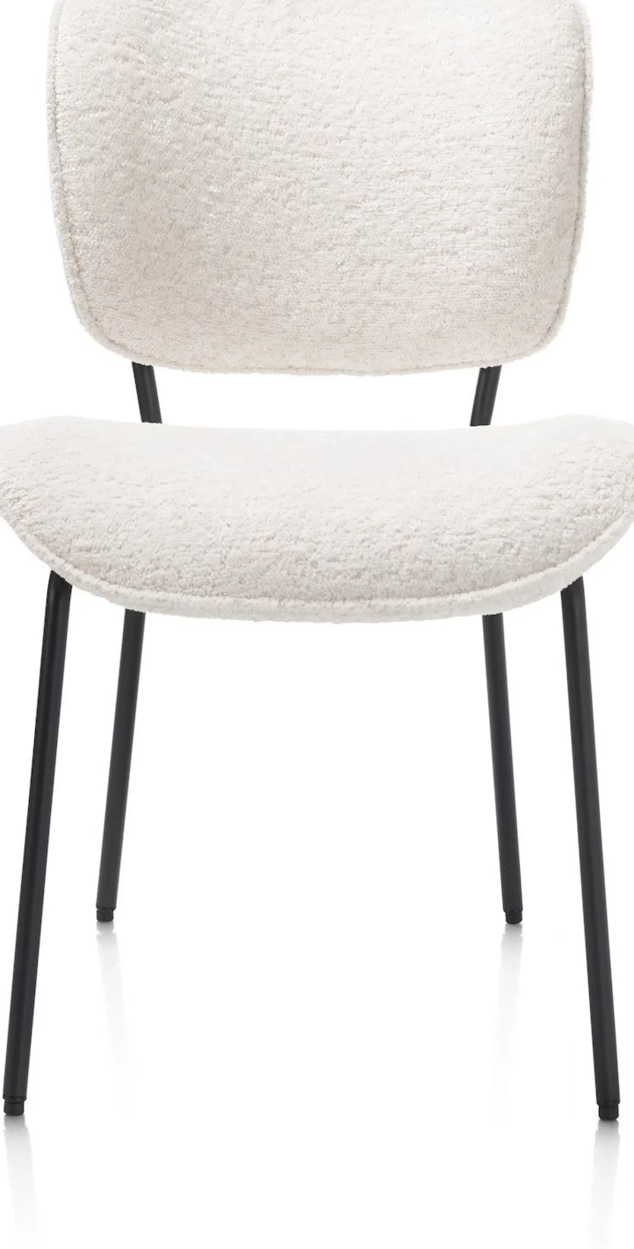 Eetkamerstoelen Zonder Armleuning-Henders en Hazel Julia Eetkamerstoel Creme