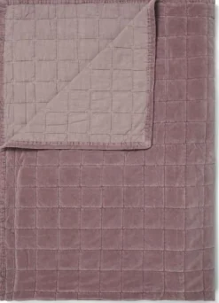 Sierkussens & Plaids-Essenza Julia Plaid Mauve