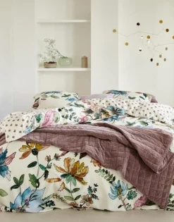 Sierkussens & Plaids-Essenza Julia Plaid Mauve
