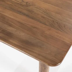 Houten Eettafels|Rechthoekige Eettafels-Eleonora Julian Eettafel Naturel